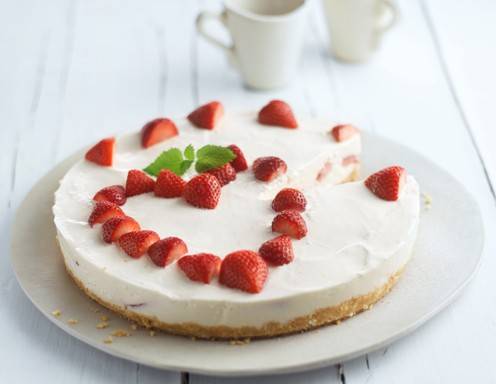 Philadelphia Torte Erdbeer-Romanze