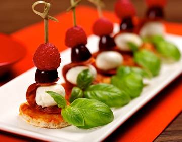 Chorizo-Türmchen Chorizo-Türmchen