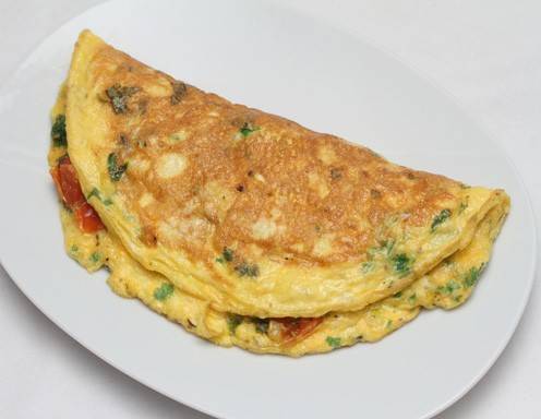 Bärlauch Omelette Rezept