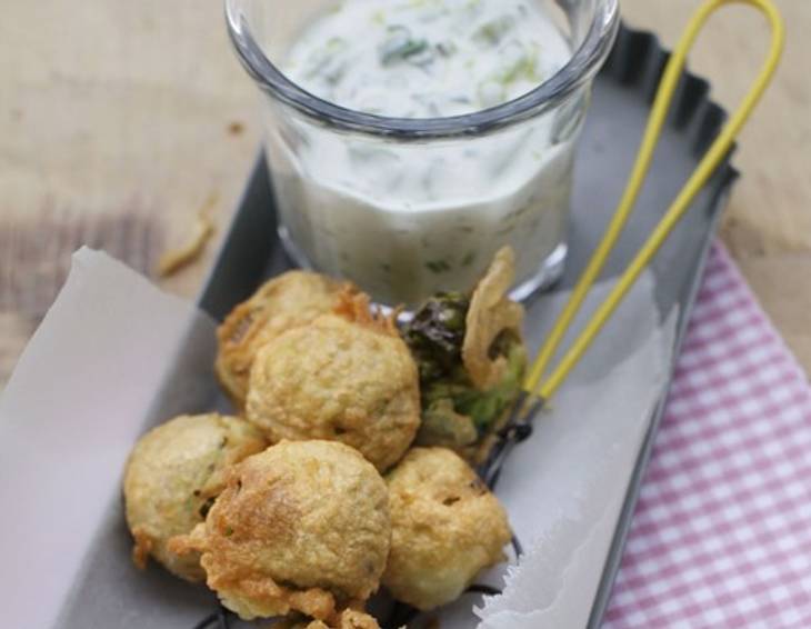 Kohlsprosserl in Bierteig Kohlsprosserl in Bierteig