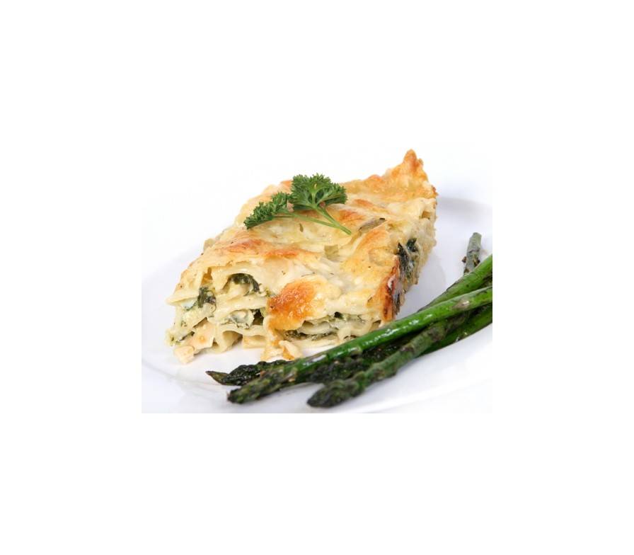 Topfenlasagne mit Gemüse