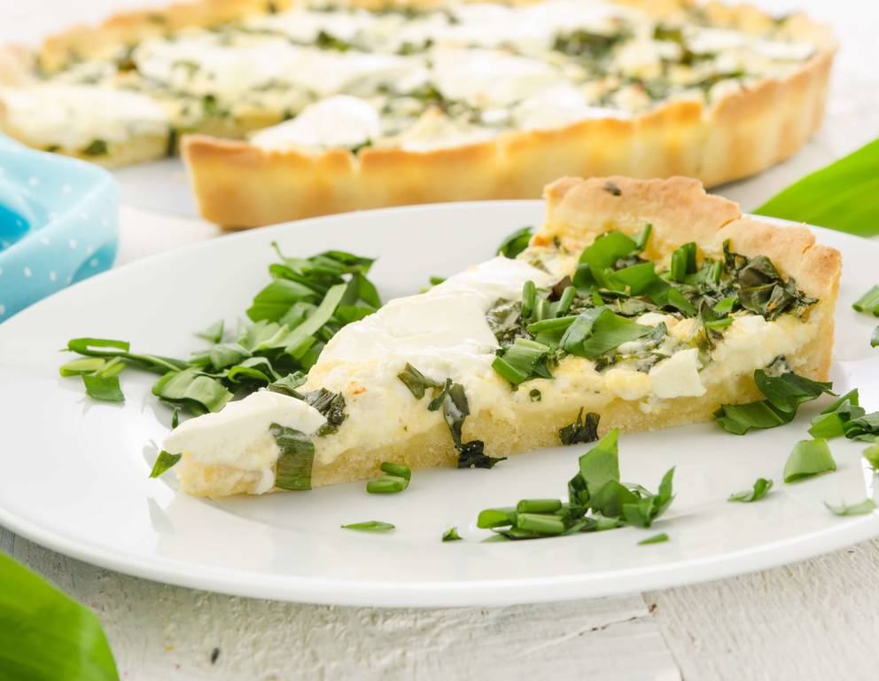 Bärlauch-Quiche Bärlauch-Quiche