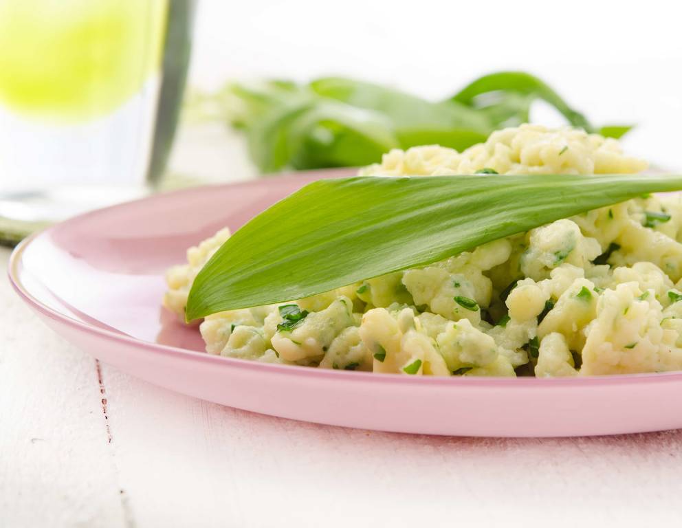 Bärlauchspätzle Bärlauchspätzle