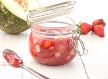 Erdbeer-Melonen-Marmelade Erdbeer-Melonen-Marmelade