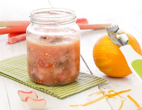 Rhabarber-Chutney Rezept