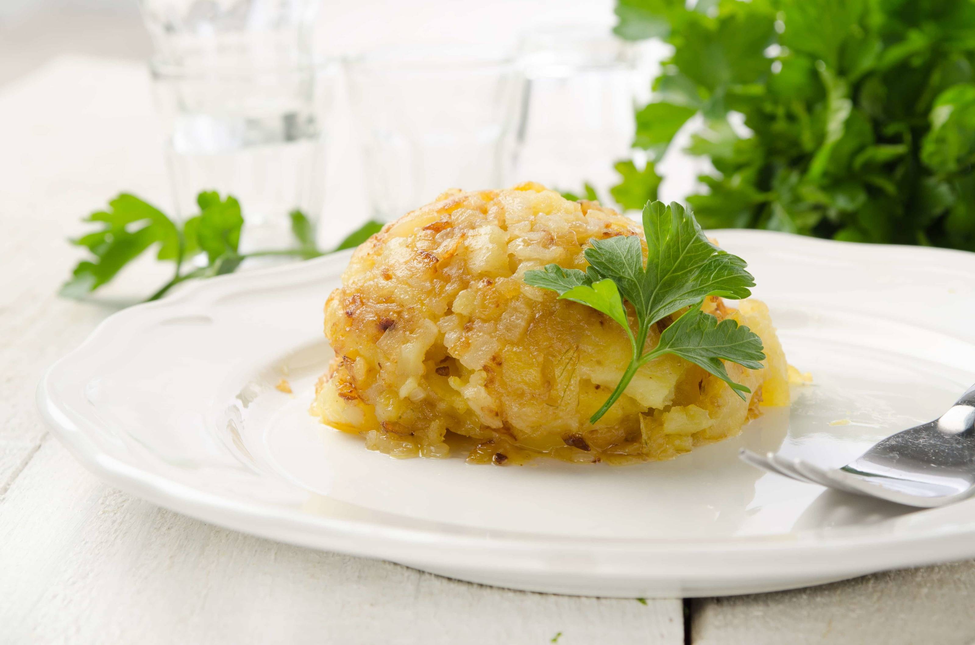 Gestampfte Bratkartoffeln Rezept - ichkoche.at Gestampfte Bratkartoffeln Rezept - ichkoche.at