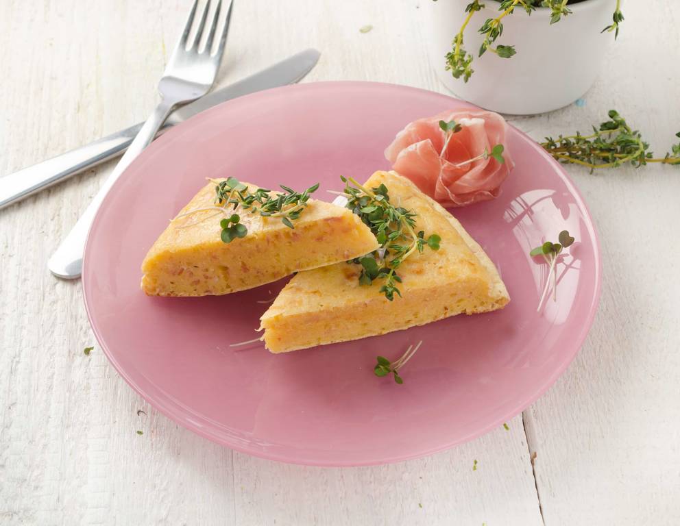 Frittata mit Prosciutto Frittata mit Prosciutto