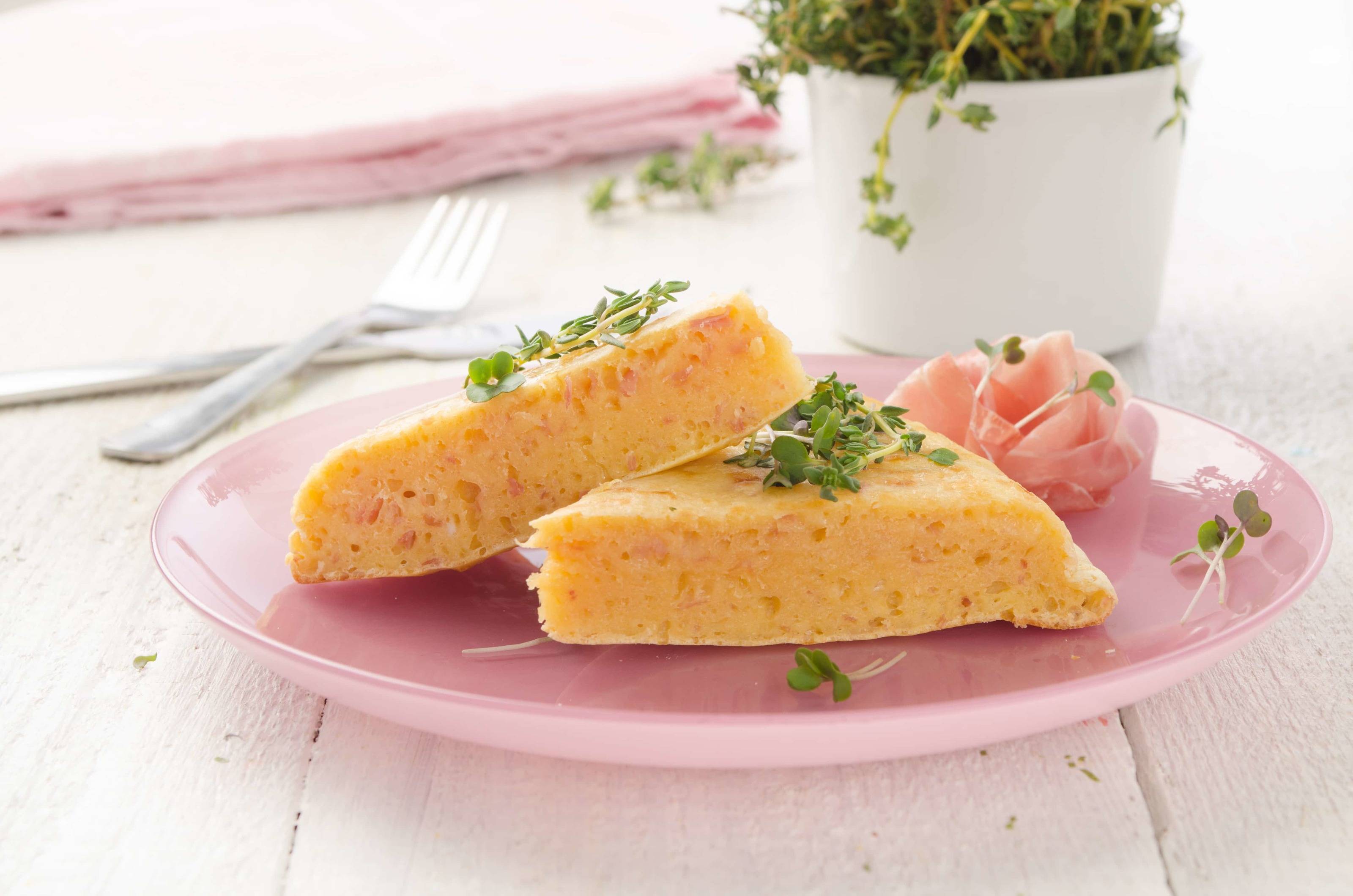 Frittata mit Schinken