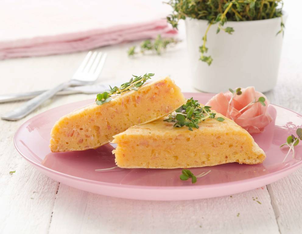 Frittata mit Schinken Frittata mit Schinken