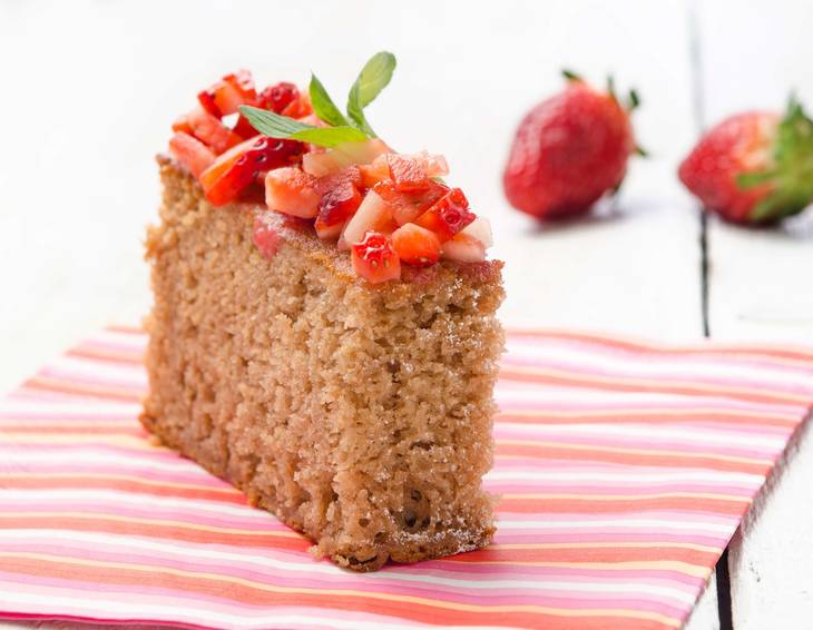 Erdbeer-Becherkuchen (ohne Ei) Erdbeer-Becherkuchen (ohne Ei)