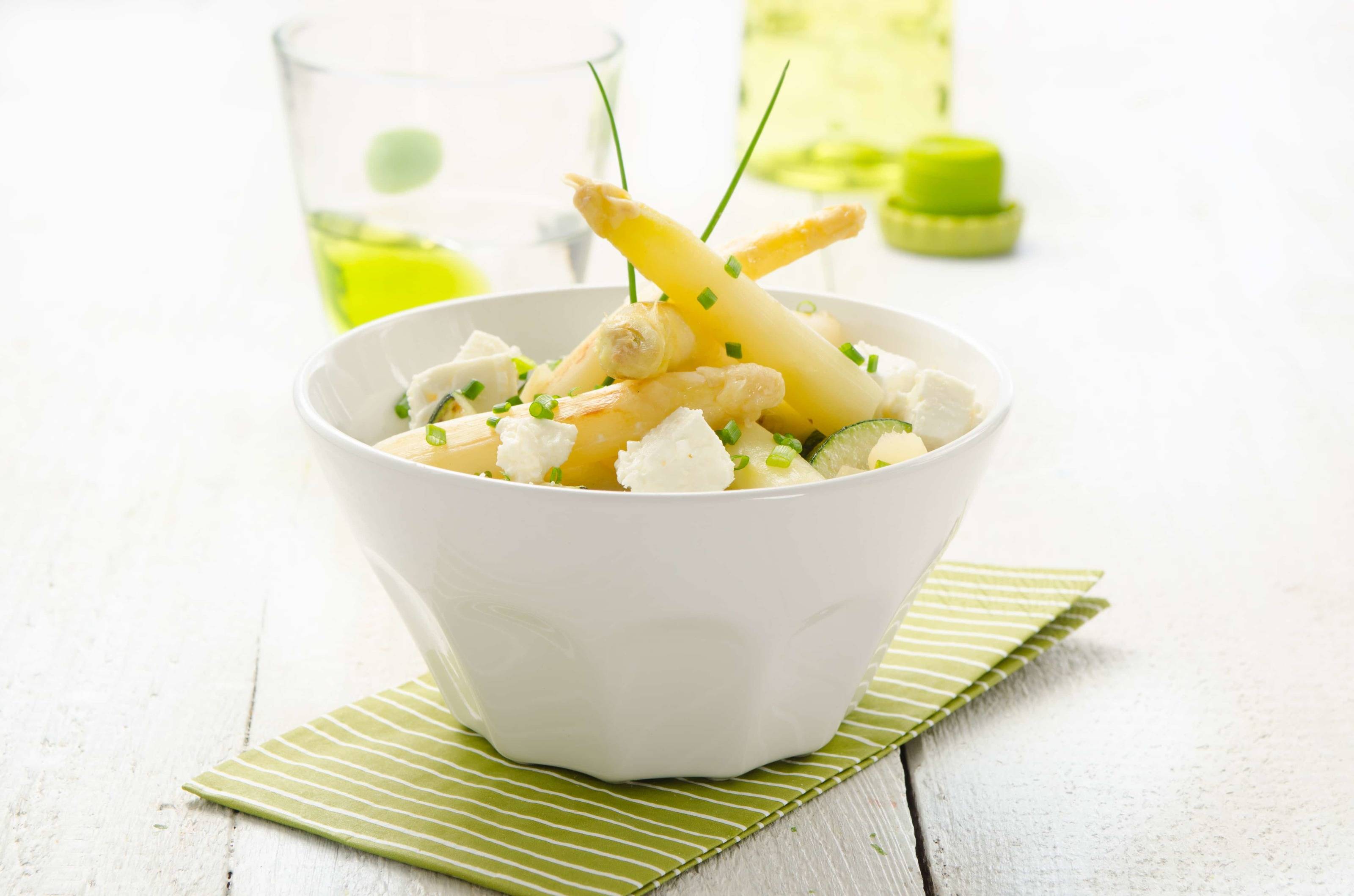 Spargel-Zucchini-Salat