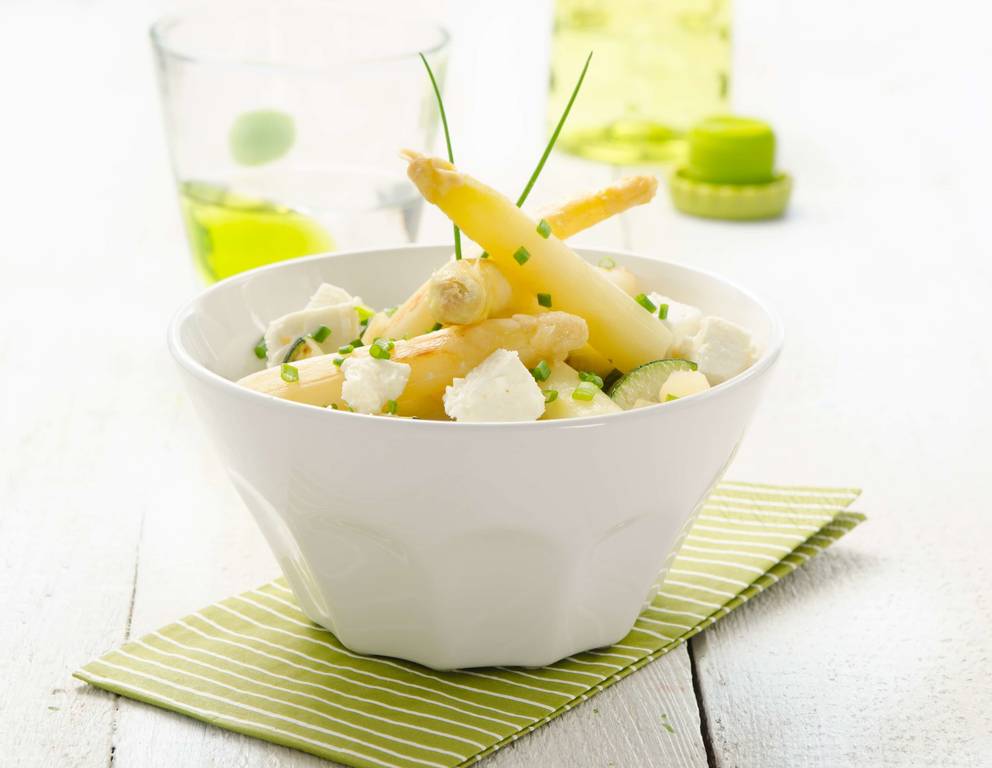 Spargel-Zucchini-Salat Rezept