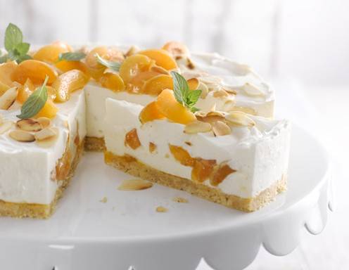 Philadelphia Marillen-Mandel-Torte