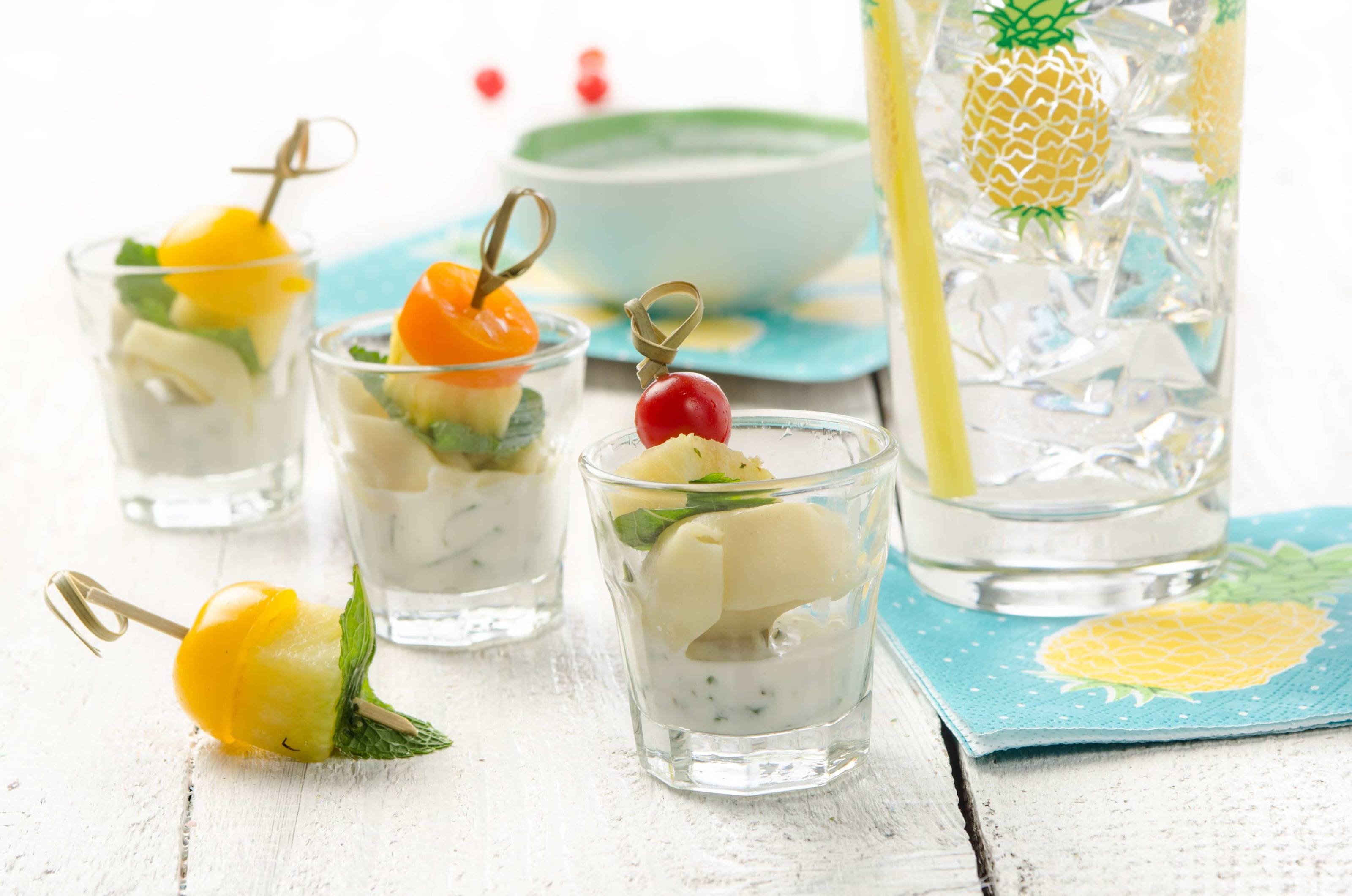 Tortellini-Spießchen im Glas Rezept - ichkoche.at Tortellini-Spießchen im Glas Rezept - ichkoche.at