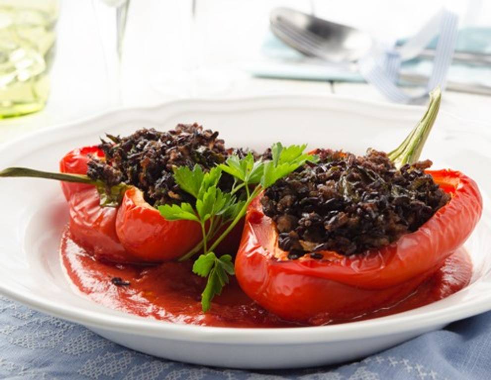 Gefüllte Paprika Gefüllte Paprika