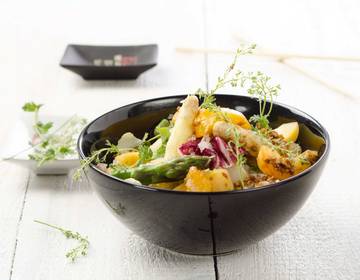 Spargel-Marillen-Salat Spargel-Marillen-Salat