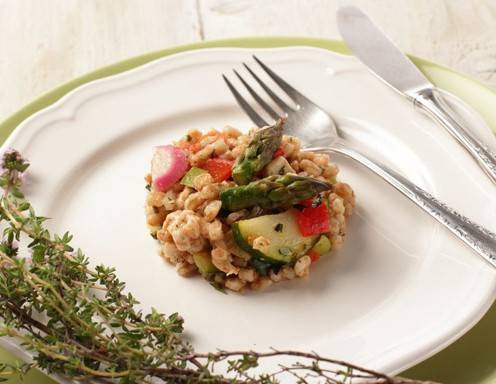 Getreide-Gemüsepfanne Rezept