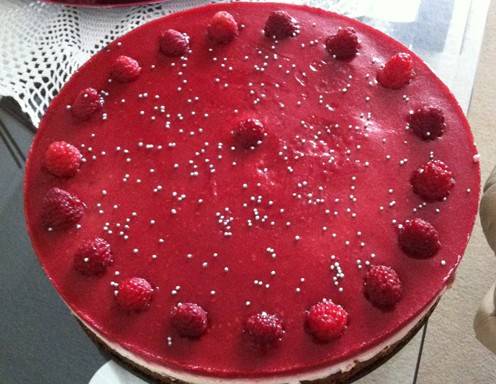 Himbeer-Mohn-Torte Rezept - ichkoche