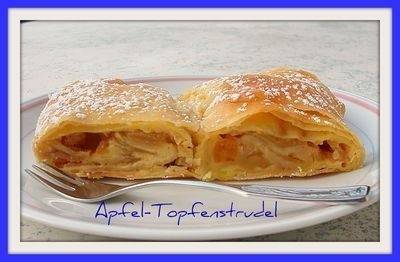 Apfel-Topfenstrudel