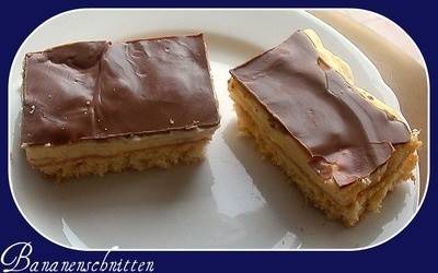 Bananenschnitten Rezept - ichkoche.de Bananenschnitten Rezept - ichkoche.de