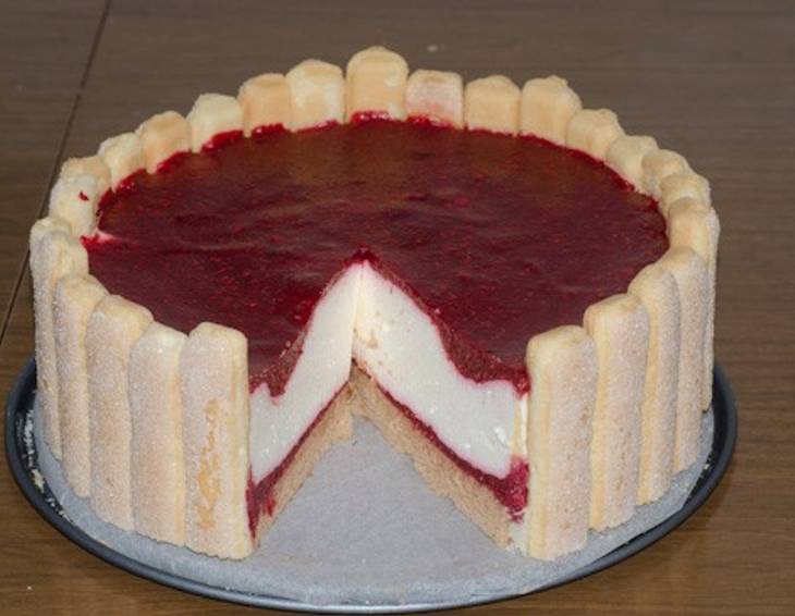 Himbeer-Buttermilchtorte