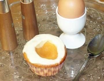 Falsche Frühstücksei Muffins Falsche Frühstücksei Muffins