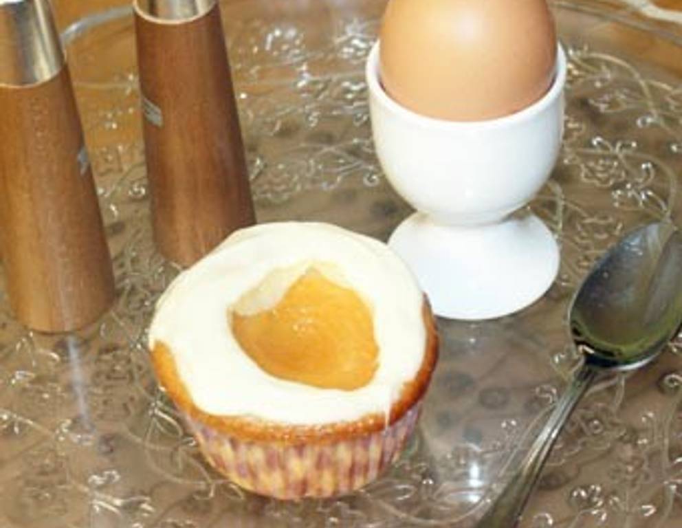 Falsche Frühstücksei Muffins Falsche Frühstücksei Muffins