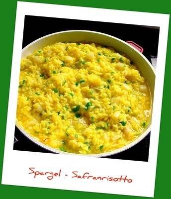 Spargelrisotto mit Safran Rezept - ichkoche.at Spargelrisotto mit Safran Rezept - ichkoche.at