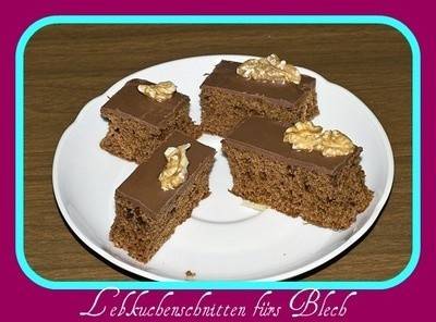 Lebkuchenschnitten Rezept - ichkoche.at