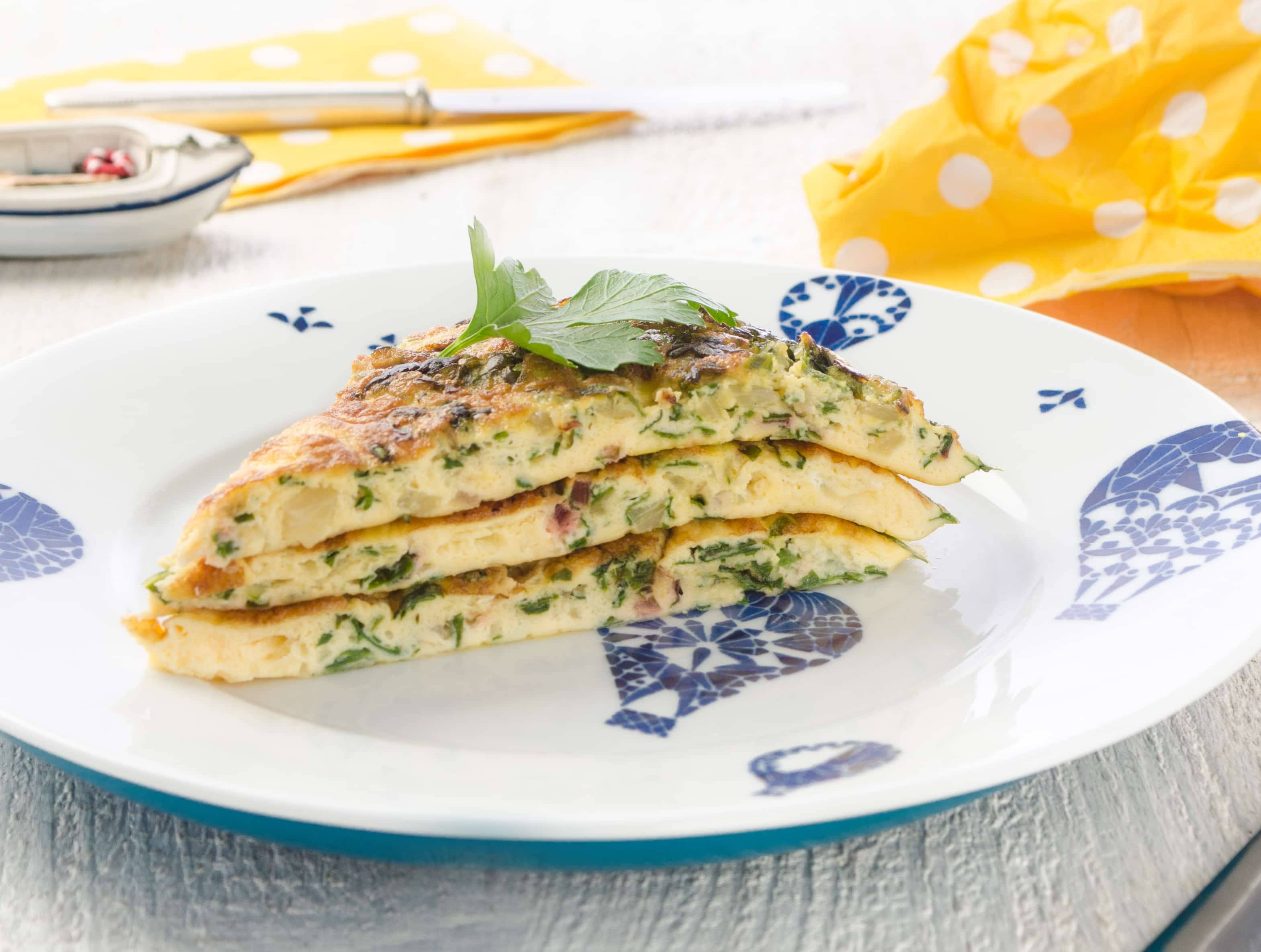 Mangoldomelette Rezept