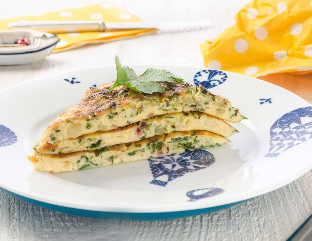 Mangoldomelette Mangoldomelette