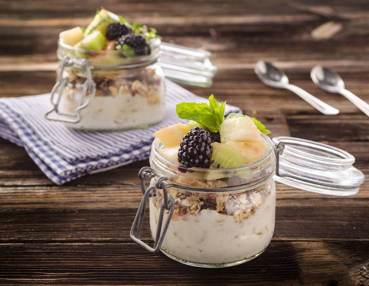 Müsli mit geröstetem Sesam Müsli mit geröstetem Sesam