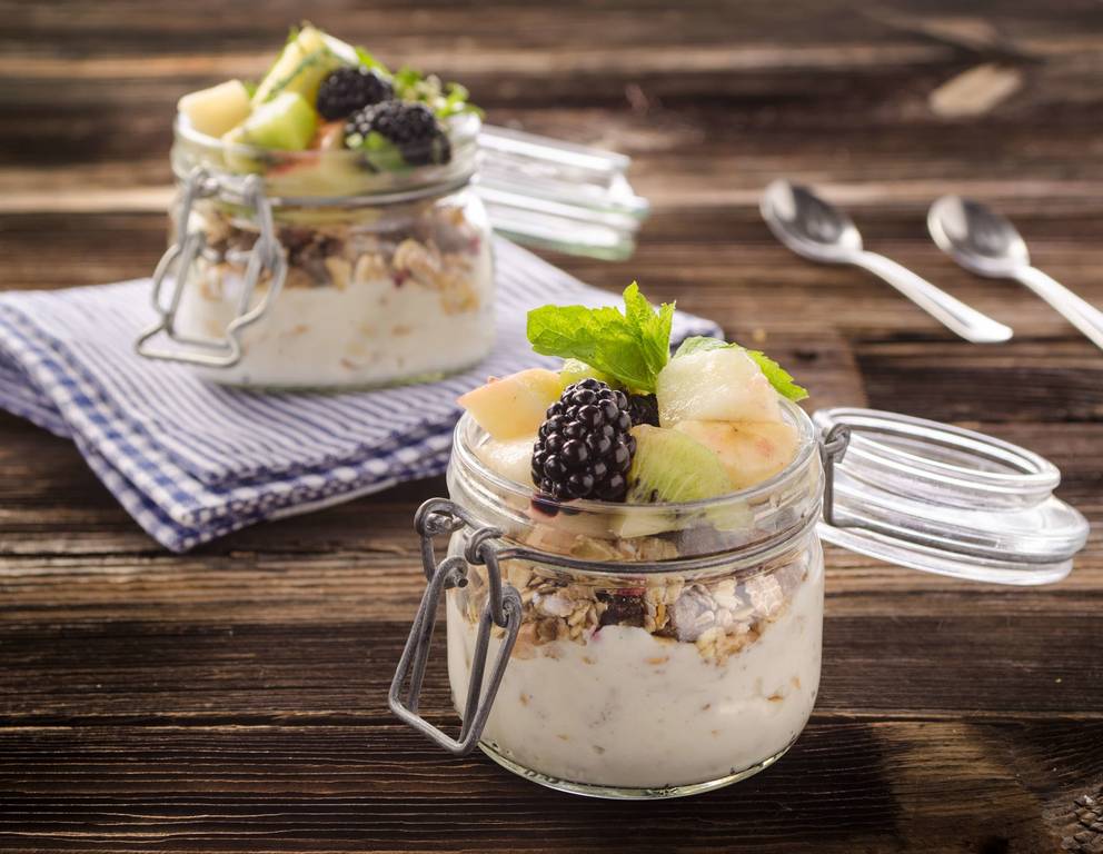 Müsli mit geröstetem Sesam Müsli mit geröstetem Sesam