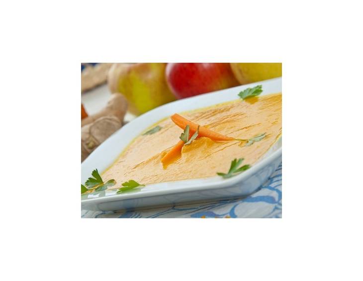 Karottensuppe mit Apfel und Ingwer Karottensuppe mit Apfel und Ingwer
