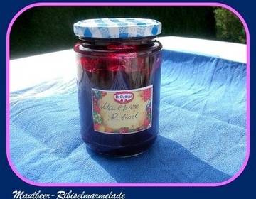 Maulbeer - Ribiselmarmelade Maulbeer - Ribiselmarmelade