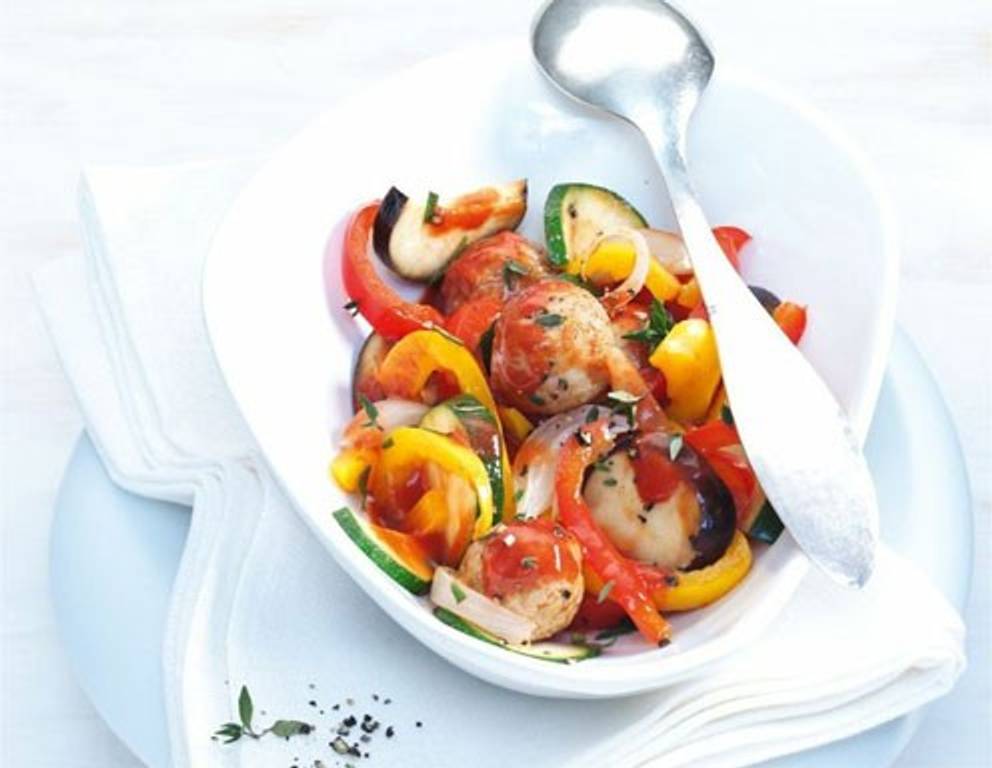 Ratatouille aus dem Dampfgarer Ratatouille aus dem Dampfgarer