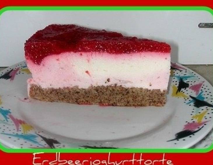 Erdbeer-Joghurttorte