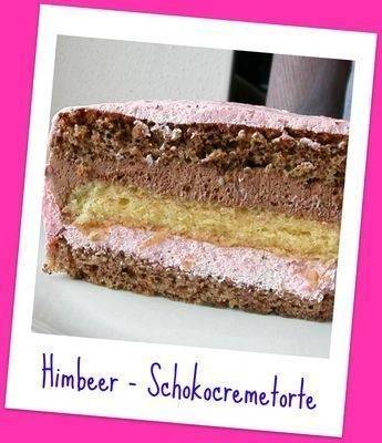 Himbeer-Schokoladetorte