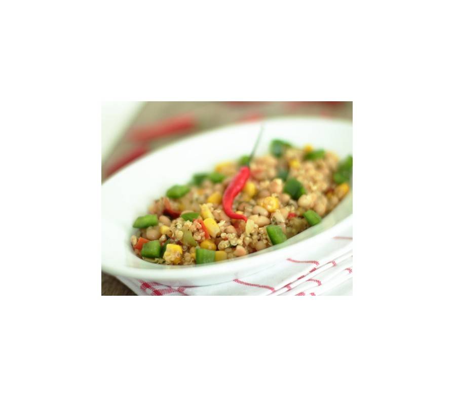 Quinoa auf mexikanische Art 