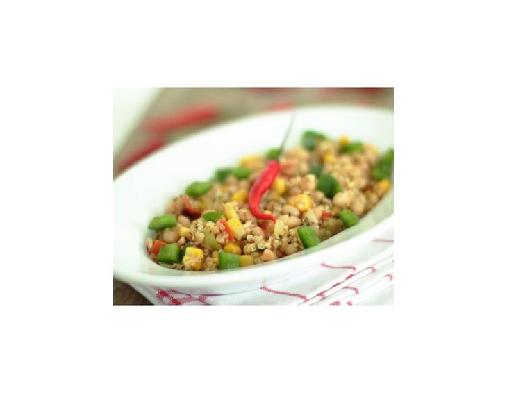 Quinoa auf mexikanische Art Quinoa auf mexikanische Art