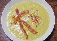 Maiscremesuppe mit Speck Maiscremesuppe mit Speck