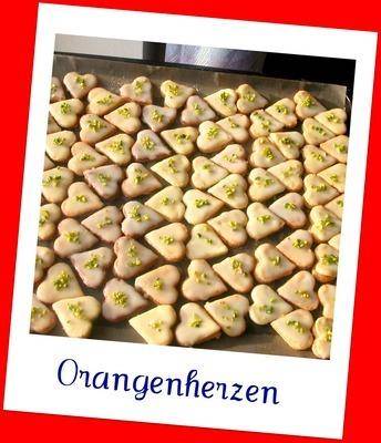 Orangenherzen