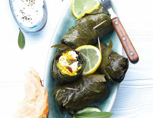 Gefüllte Weinblätter nach arabischer Art (Warak Enab) Rezept - ichkoche.at Gefüllte Weinblätter nach arabischer Art (Warak Enab) Rezept - ichkoche.at