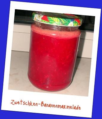 Zwetschken-Bananenmarmelade Rezept - ichkoche.de Zwetschken-Bananenmarmelade Rezept - ichkoche.de