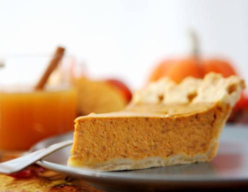 Pumpkin-Pie - Kürbiskuchen