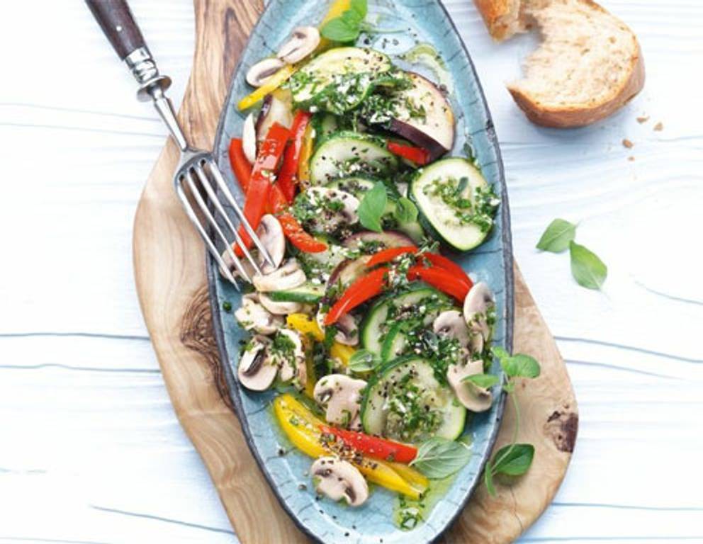 Mariniertes Gemüse aus dem Dampfgarer Mariniertes Gemüse aus dem Dampfgarer