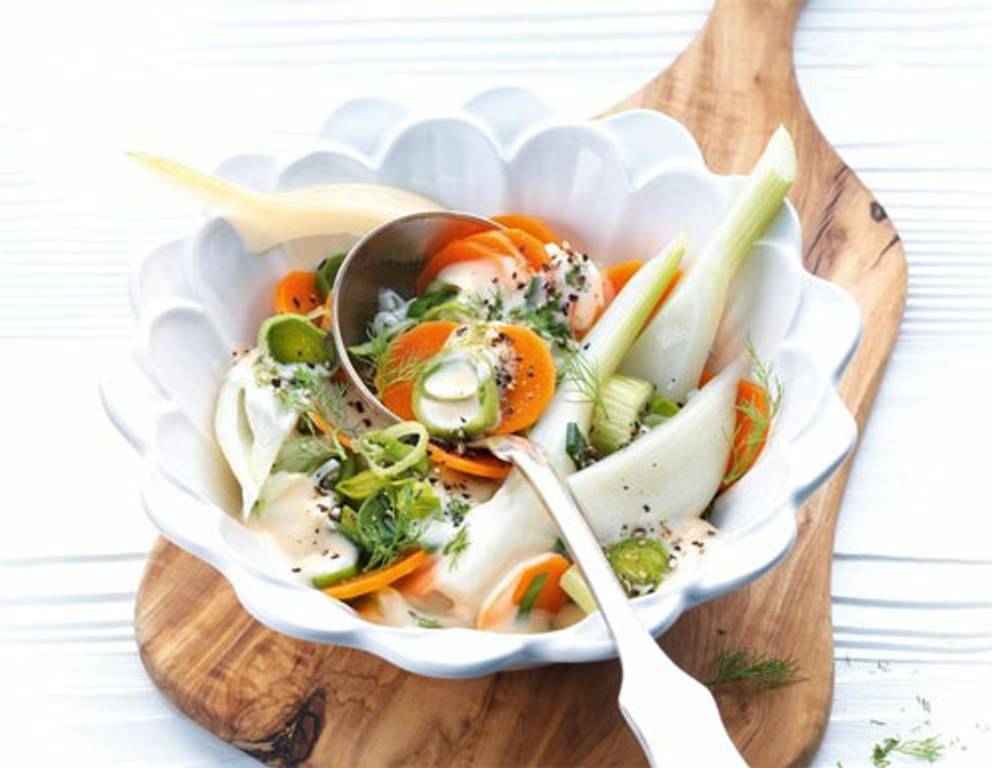 Fenchelgemüse aus dem Dampfgarer Fenchelgemüse aus dem Dampfgarer