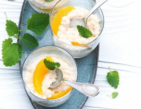 Orangen-Milchreis