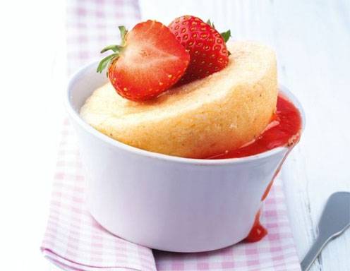 Grießsoufflé aus dem Dampfgarer