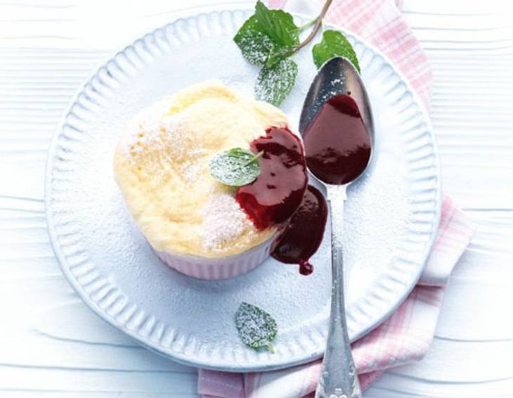 Topfensoufflé aus dem Dampfgarer Topfensoufflé aus dem Dampfgarer